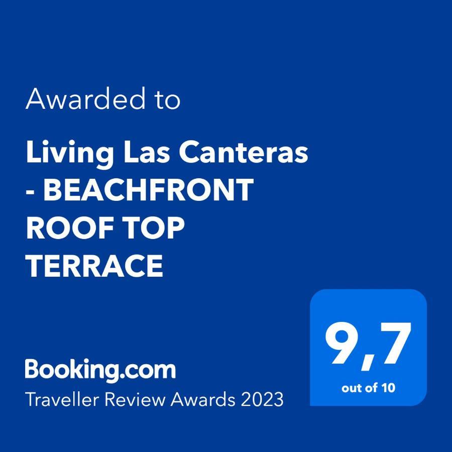 لاس بالماس دي غران كاناريا Living Las Canteras Homes - Beachfront Rooftop المظهر الخارجي الصورة